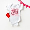 The Juniper Shop Checkered Little Miss Valentine Baby Bodysuit - 2 of 2