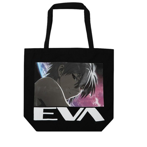Neon Genesis Evangelion Kaworu Nagisa Black Canvas Bag Target