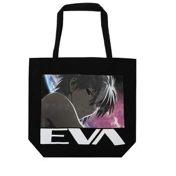 Neon Genesis Evangelion Kaworu Nagisa Black Canvas Bag