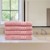 Linum Home Textiles 100% Turkish Cotton Denzi Bath Towels (Set of 4) - 3 of 4