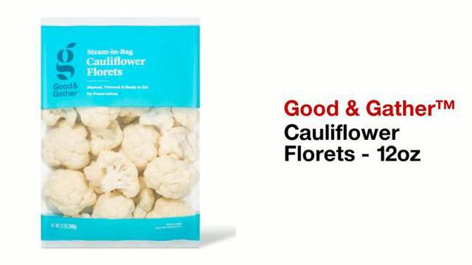 Cauliflower Florets - 12oz - Good & Gather&#8482;, 2 of 5, play video