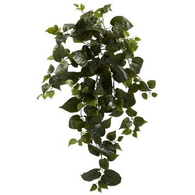 Nearly Natural 34-in Philo Hanging Artificial Plant (Set of 3)