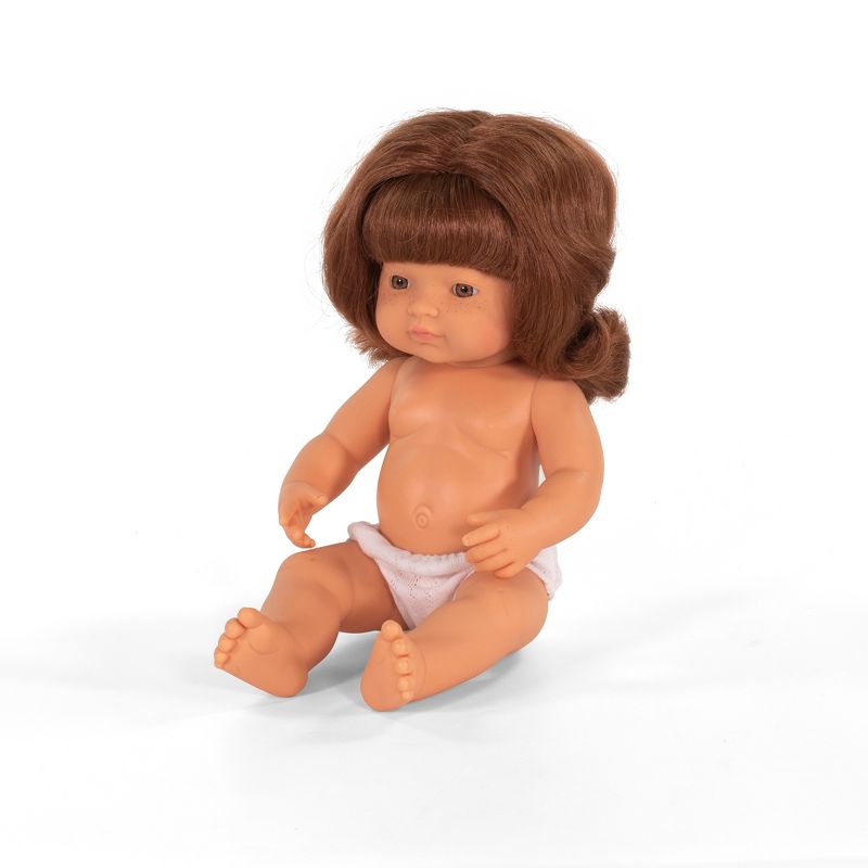 Miniland Educational Anatomically Correct 15" Baby Doll, Girl, Red Hair, 2 of 4
