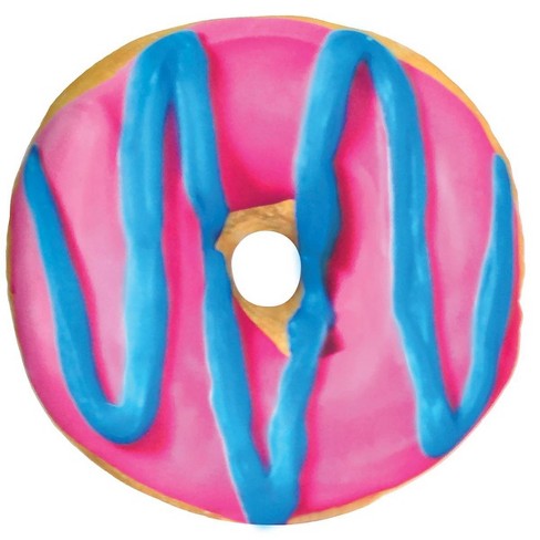 2 Scoops Microbead Pillow Pink And Blue Donut Target