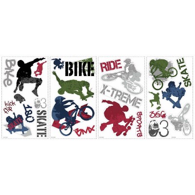 Extreme Sports Peel and Stick Wall Decal - RoomMates