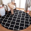 Dhurries DHU554 Hand Woven Flat Weave Indoor Rugs - Safavieh - 2 of 4