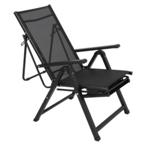 Teslin & Iron Pipe Reclining Lounge Chair - 1 of 2