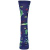Memoi Women's Gators Bamboo Crew Socks Royal Blue 9-11 - 2 of 3