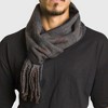 Alpine Swiss Mens Plaid Scarf Softer Than Cashmere Scarves Winter Shawl - 2 of 4