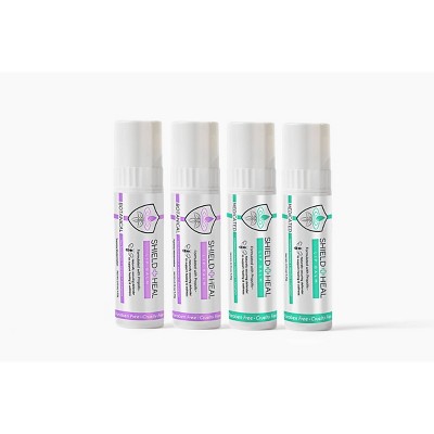 Shield+Heal Medicated & Botanical Multipack Lip Balm - 4pk