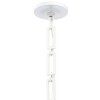 Crystorama Lighting Alston 2 - Light Chandelier in  Matte White/Antique Gold - 3 of 4