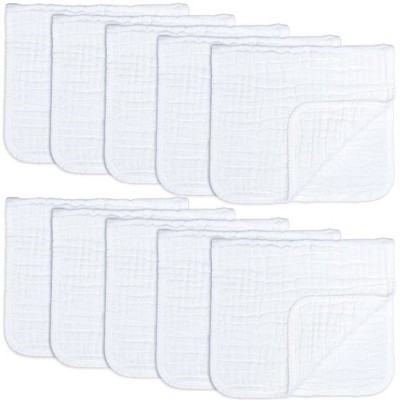 Muslin Burp Cloths 6 Pack Large 100% Cotton Hand Washcloths (Sage, Pack of  10), Pack Of 10 - Fry's Food Stores