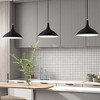 Hudson and Canal 14" Wide Pendant with Metal Shade - 4 of 4