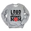 Simply Sage Market Loud And Proud Baseball Mom Sweatshirt - 3 of 4