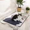 Zarkea™ 18" x 27" Washable Gradient Color Block Accent Rug, Pet-Proof,Indoor/Outdoor Use,Anti-Scratch & Chew-Resistant - 2 of 4