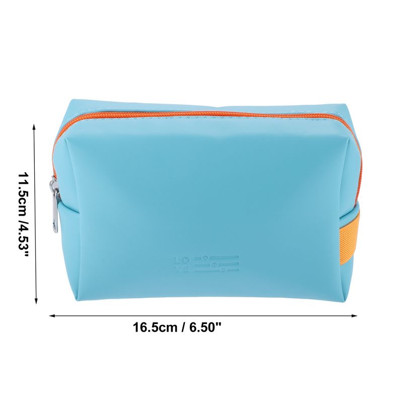 Unique Bargains Portable Makeup Bag Cosmetic Travel Toiletry Bag Waterproof Case Make Up Organizer Case for Women, 4 of 7