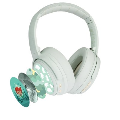 BuddyPhones Cosmos Fun, Foldable ANC Bluetooth Headphones, Works Wired or Wireless