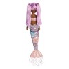 Aurora Large Floral Sparkles Petal Sea Sparkles Enchanting Stuffed Doll Pink 18" - 4 of 4