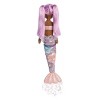 Aurora Large Floral Sparkles Petal Sea Sparkles Enchanting Stuffed Doll Pink 18" - image 4 of 4