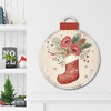 Winter Blooms V Hanging Ornament Artboard - 2 of 2