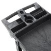 Dryser Utility Service Cart with Wheels, Heavy Duty 550 lb. Capacity with Shelves - Rolling Cart with 5" Swivel Wheels for Warehouse, Garage, Cleaning - 4 of 4