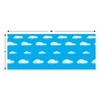 Beistle Sky 8-Bit Backdrop, 4' x 30', (1/Pkg) Multicolored - 4 of 4