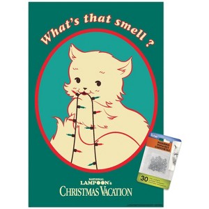 Trends International National Lampoon's Christmas Vacation - Cat Unframed Wall Poster Prints - 1 of 4