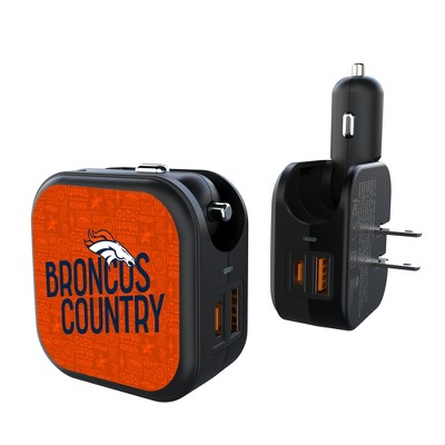NFL AFC Teams 2024 Edition 18-Watt 2 in 1 USB A/C Charger