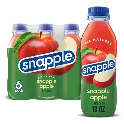 Snapple Apple Juice Drink - 6pk/16 fl oz Bottles