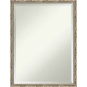 Mila Beveled Wood Framed Bathroom Vanity Wall Mirror - 1 of 4