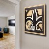 NFL New Orleans Saints 3D Logo Series Wall Art - 12"x12" - 3 of 4
