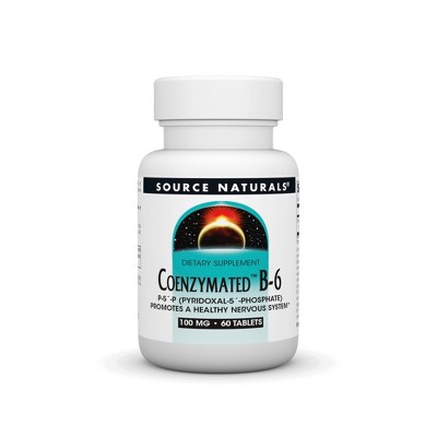 Coenzymated B-6 100mg by Source Naturals, Inc.  -  60 Tablet