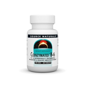 Coenzymated B-6 100mg by Source Naturals, Inc.  -  60 Tablet - 1 of 3