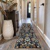 World Rug Gallery Black Multi Symmetrical Floral Indoor Area Rug - 2 of 4
