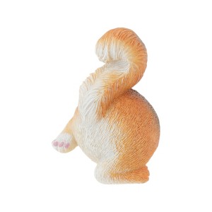 Unique Bargains Decorative Magnets Magnetic Fridge Irregular Shape Squirrel Butt Synthetic Resin 1Pc - 1 of 3