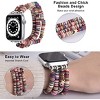 Worryfree Gadgets Cute Fashion Preppy Stack Handmade Elastic Band for Apple  Watch 38/40/41mm - Brown