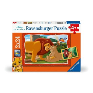 Ravensburger Disney The Lion King: Circle of Life 2x24pc Jigsaw Puzzle Set - 1 of 4