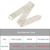 INSPIRE CHIC Women's Wide Vintage Round Buckle Obi Cinch Belts - 4 of 4