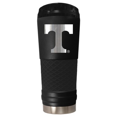 NCAA Wisconsin Badgers 18oz Matte Black Stealth Stainless Tumbler