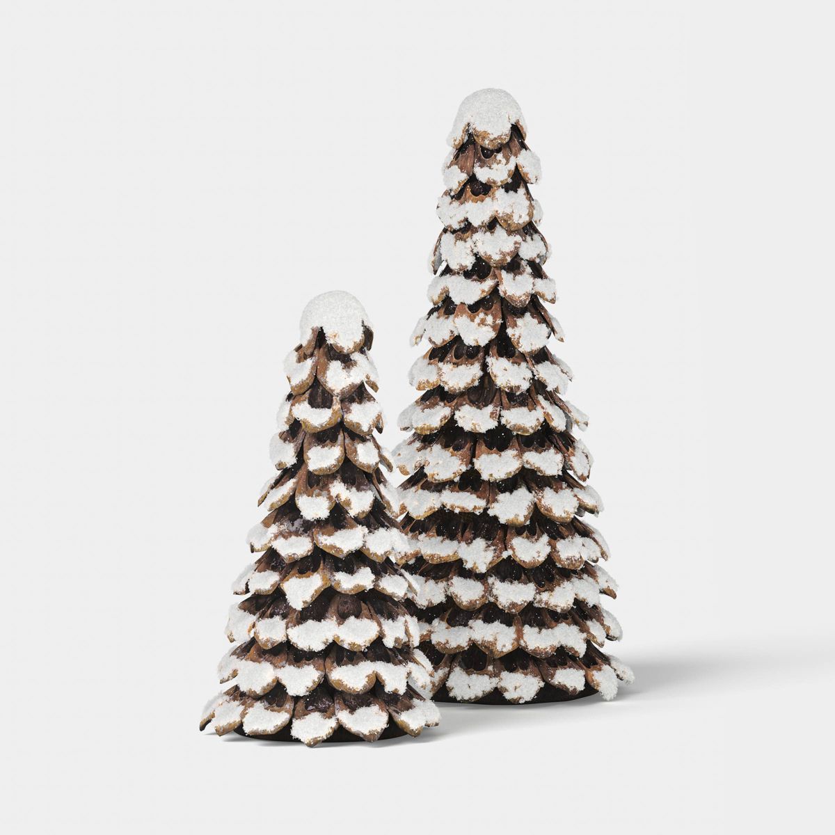 Heavy Flocked Pinecone Christmas Tree - Threshold™ - thumbnail 5
