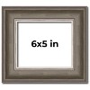 PosterPalooza | Photo Size Weathered Black Picture Frame - UV Acrylic, Foam Board Backing, Hanging Hardware - 2 of 4