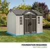 Lifetime 10 Ft. x 8 Ft. Outdoor Storage Shed (60243) - 2 of 4