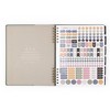 Yoobi Altitude Weekly/Monthly Planner 8.5"x11" Dark Sage and Warm Gray - 2 of 4