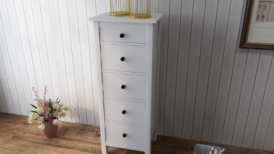 Beige Corduroy Sectional Sofa with Storage and Ottoman