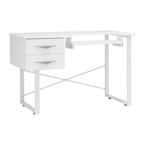 Comet Hobby/Office/Sewing Desk with Fold-Down Top, Height Adjustable  Platform, Storage and Grid Top for Cutting 