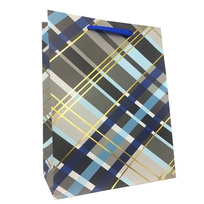 Plaid Medium Gift Bag - Spritz™