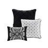 PAGED Comforter Set 7 Piece Cotton Printed Bedding Comforter Sets Transitional Bedding Set with Decorative Pillows, Bed Skirt - 3 of 4