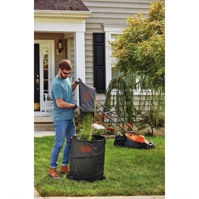 Black & Decker BEMW472BH 120V 10 Amp Brushed 15 in. Corded Lawn Mower with Comfort Grip Handle, 5 of 14