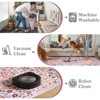 Lahome GST Intricate Floral Abundance Short Pile Velvet Rectangular Indoor Area Rug - 4 of 4