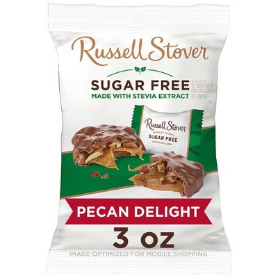 Russell Stover Sugar Free Chocolate Pecan Delight 3.0oz